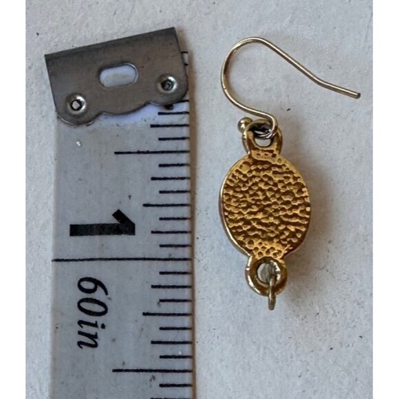 Mixed/Random Lot of 5 Gold Tone Fashion Earrings (See Photos & Description) - Picture 13 of 13